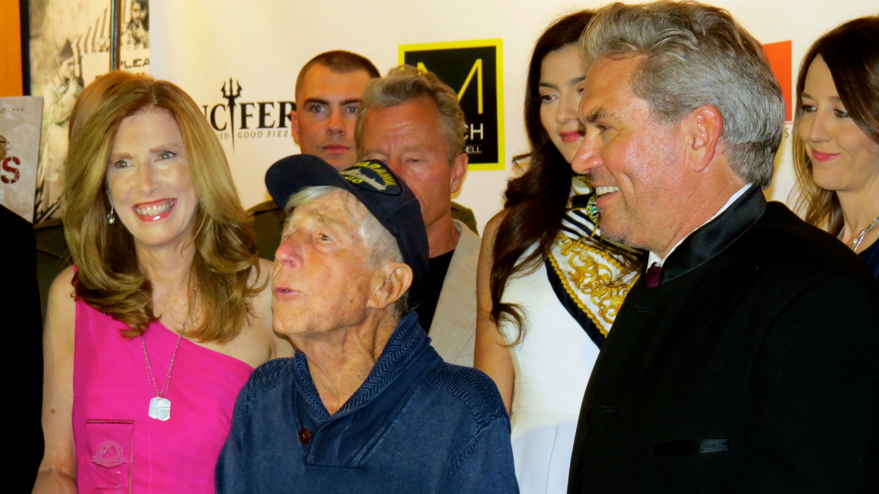 95-yr-old WWII Veteran Leon Cooper receives Golden Goody Award
