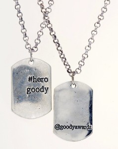 Hero Goody "Tag Good" necklaces to benefit Free The Children