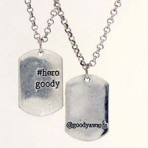 Goody Awards will donate up to 50% of Hero Goody Necklace profits to Free The Children