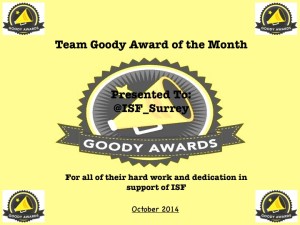 Goody Awards of the Month