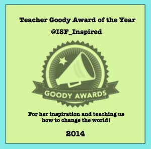 Teacher Goody Award of the Year 2014